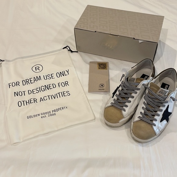 Golden Goode Men EU43 Super Star Classic with List White/Cappuccino/Black/Camo - Picture 12 of 12